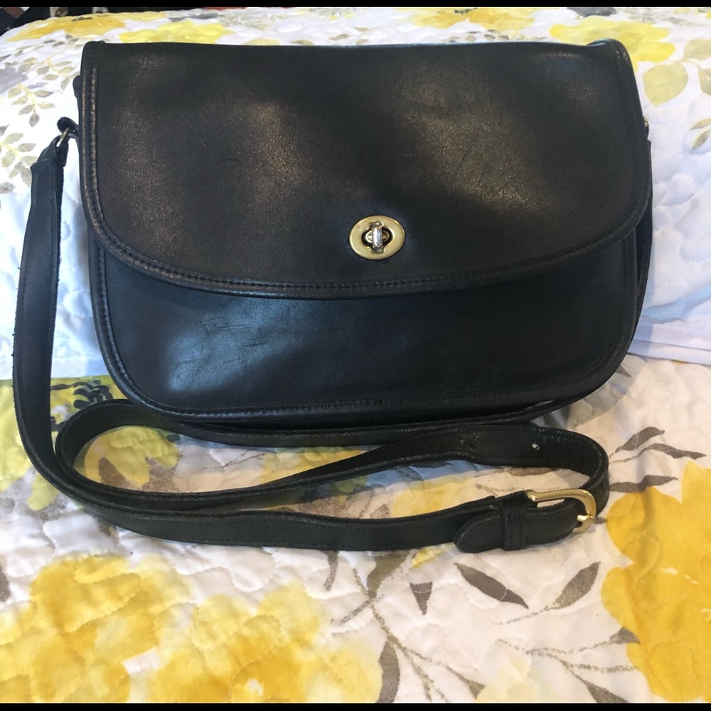 Coach Vintage Black Crossbody